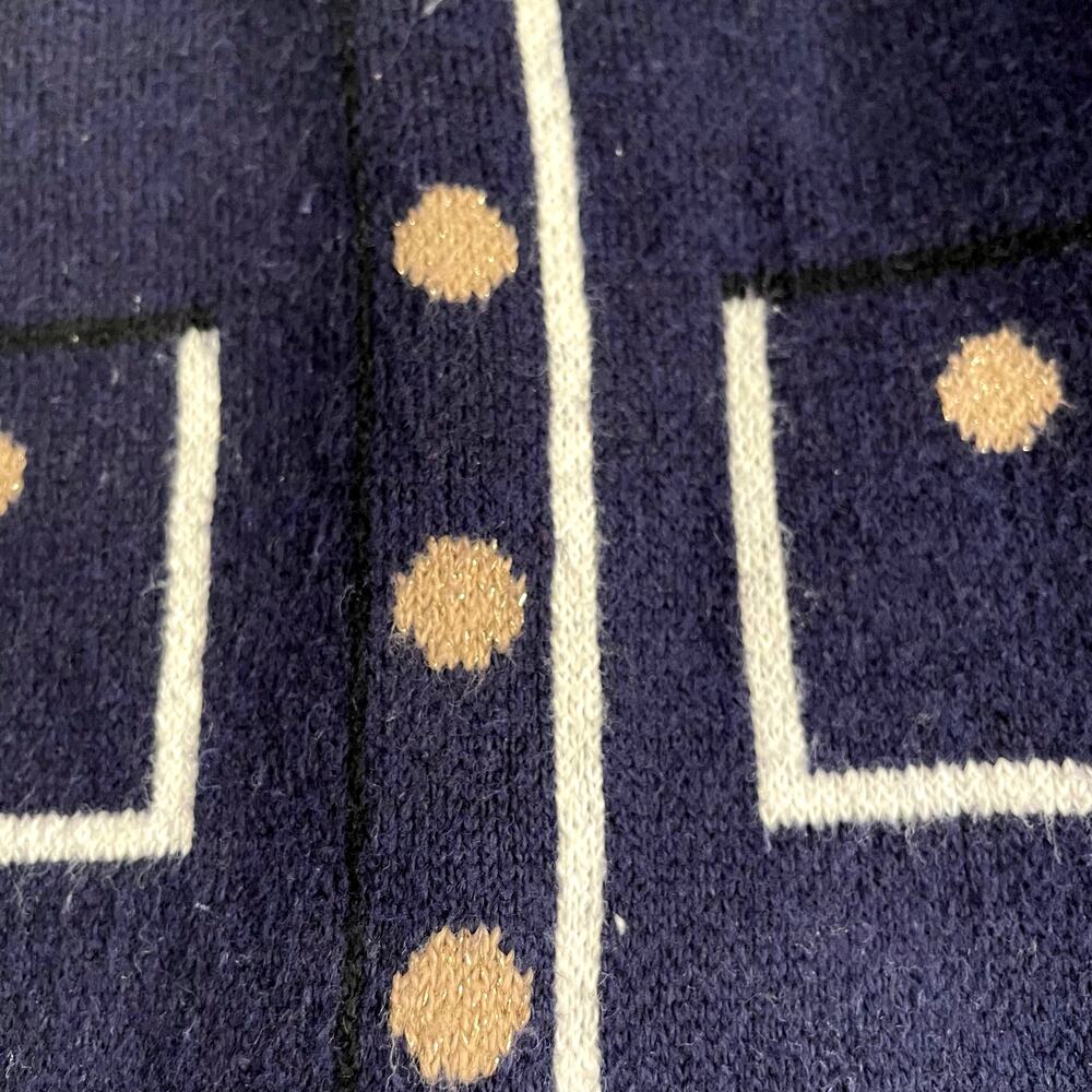 Baby Gap Paddington Bear CashSoft Sweater Dress Navy Blue Sz 12-18 Months RARE - Picture 5 of 13